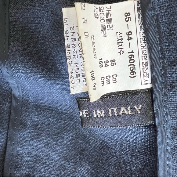 Anne Klein blazer women size xs /s Navy old money quiet‎ luxury - Picture 9 of 10